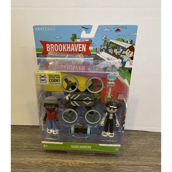 Roblox‎ DEVSeries Brookhaven Techfluencers Figures Accessories & Virtual Item - Picture 1 of 5